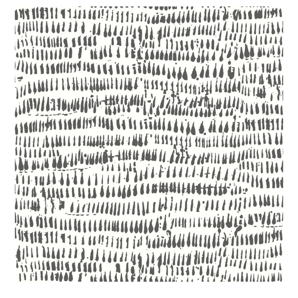 A-Street Prints WALLPAPER Brewster Runes Charcoal Brushstroke Bolt FD24354 56 Sf